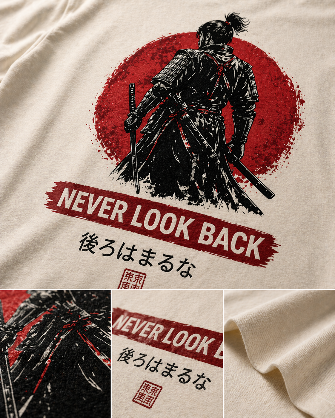 NEVER LOOK BACK